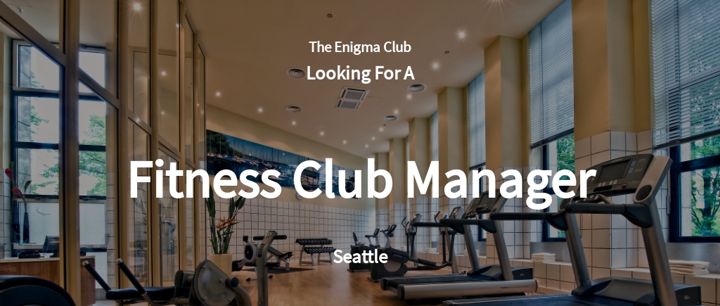 Free Fitness Club Manager Job Ad/Description Template.jpe