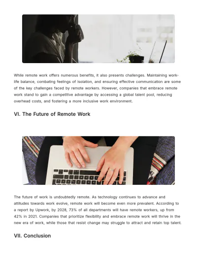 Free Job Article Template to Edit Online
