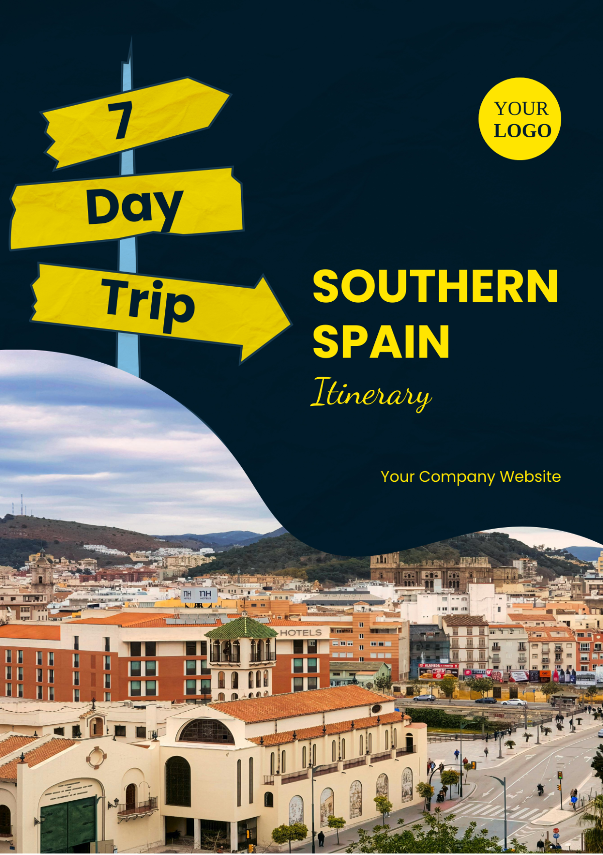 7 Day Southern Spain Itinerary Template