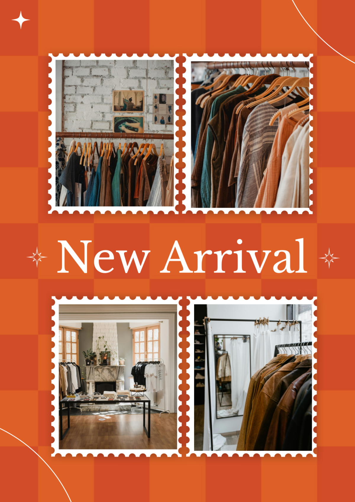 New Arrivals Photo Collage Instagram Post