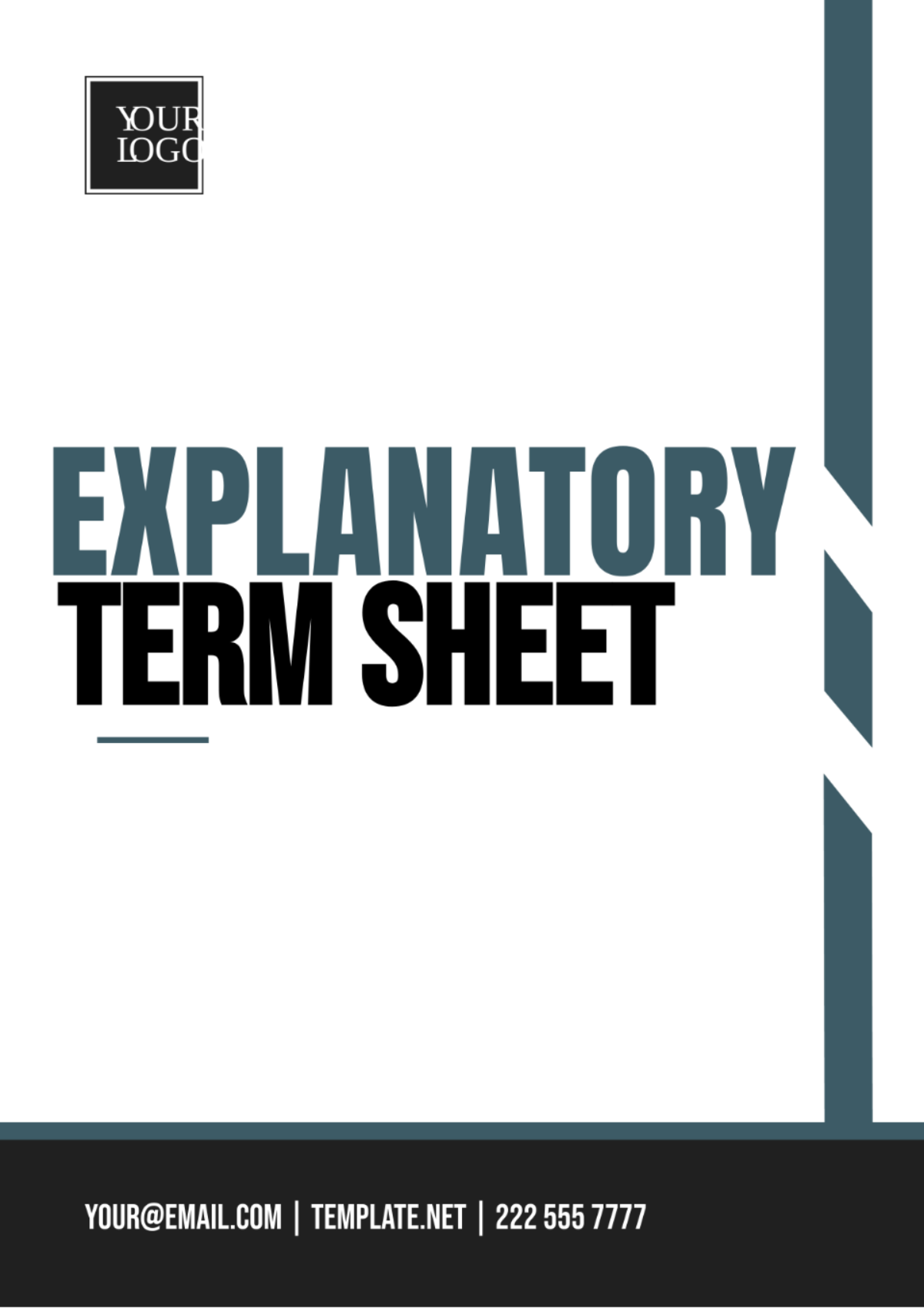 Explanatory Term Sheet Template