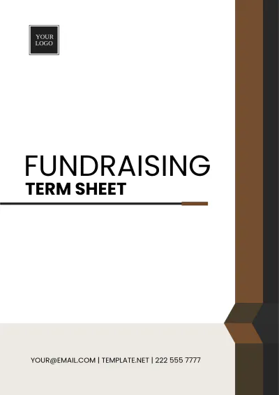 Free Fundraising Term Sheet Template to Edit Online