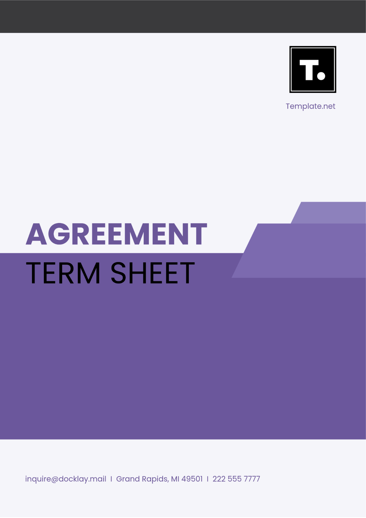 Agreement Term Sheet Template - Edit Online & Download