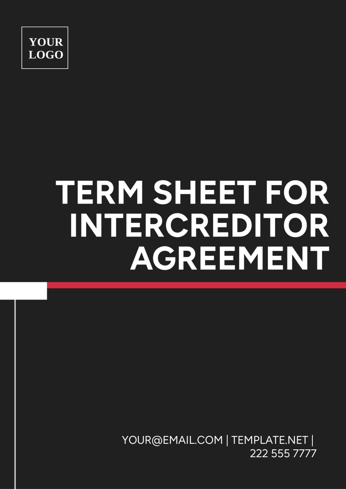 Term Sheet For Intercreditor Agreement Template