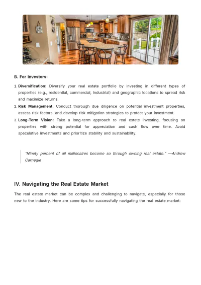 Free Real Estate Article Template to Edit Online