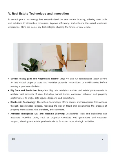 Free Real Estate Article Template to Edit Online