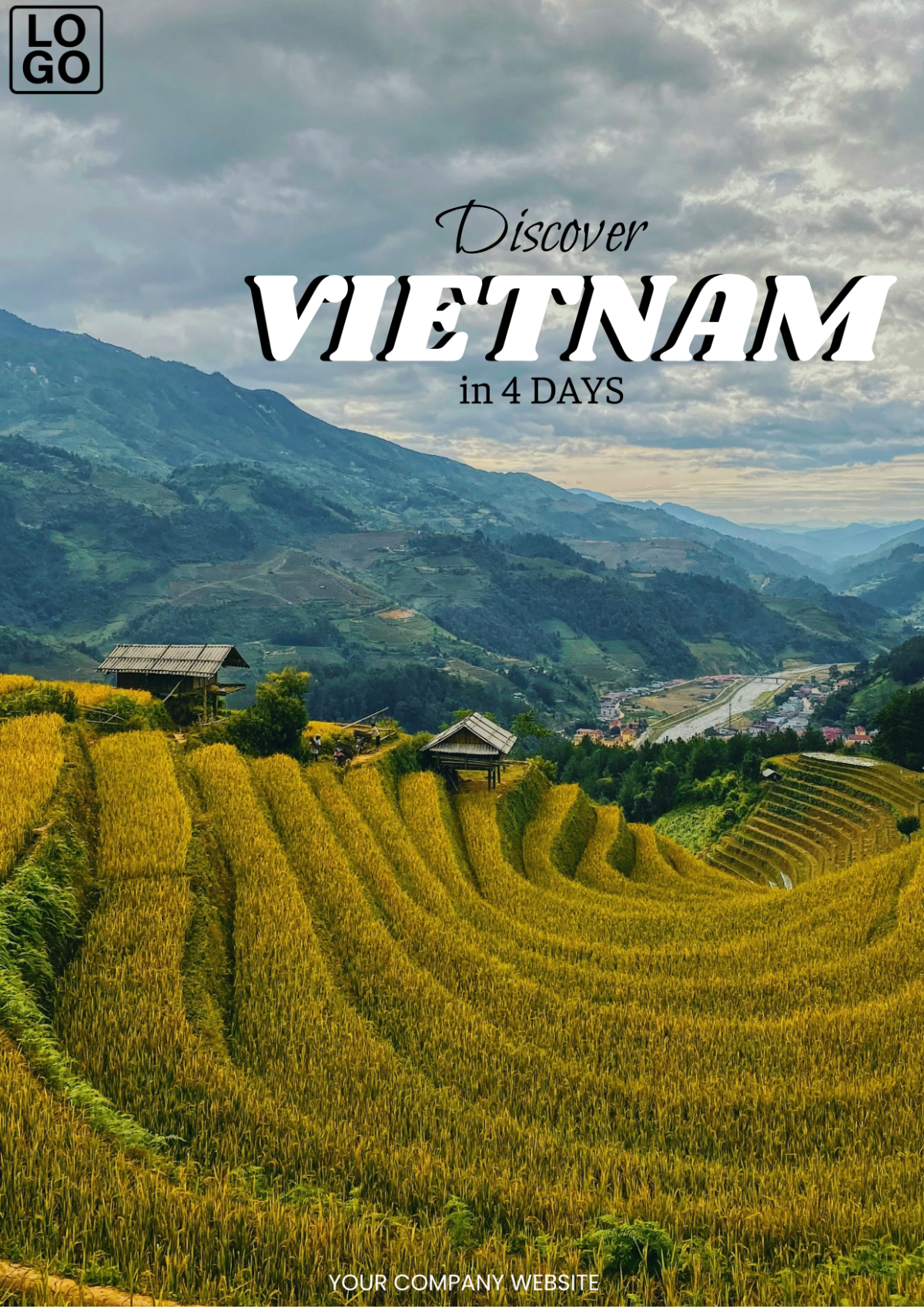 4 Day Vietnam Itinerary Template