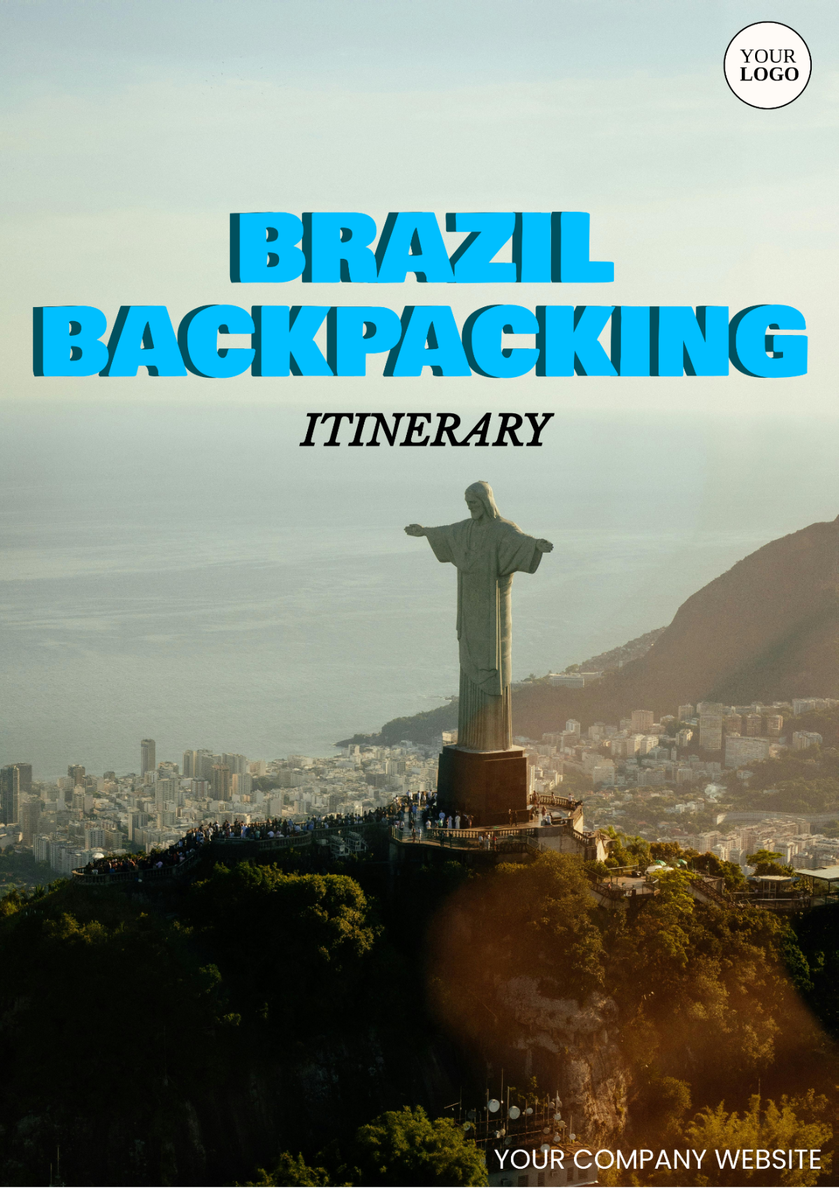 Free Backpacking Brazil Itinerary Template