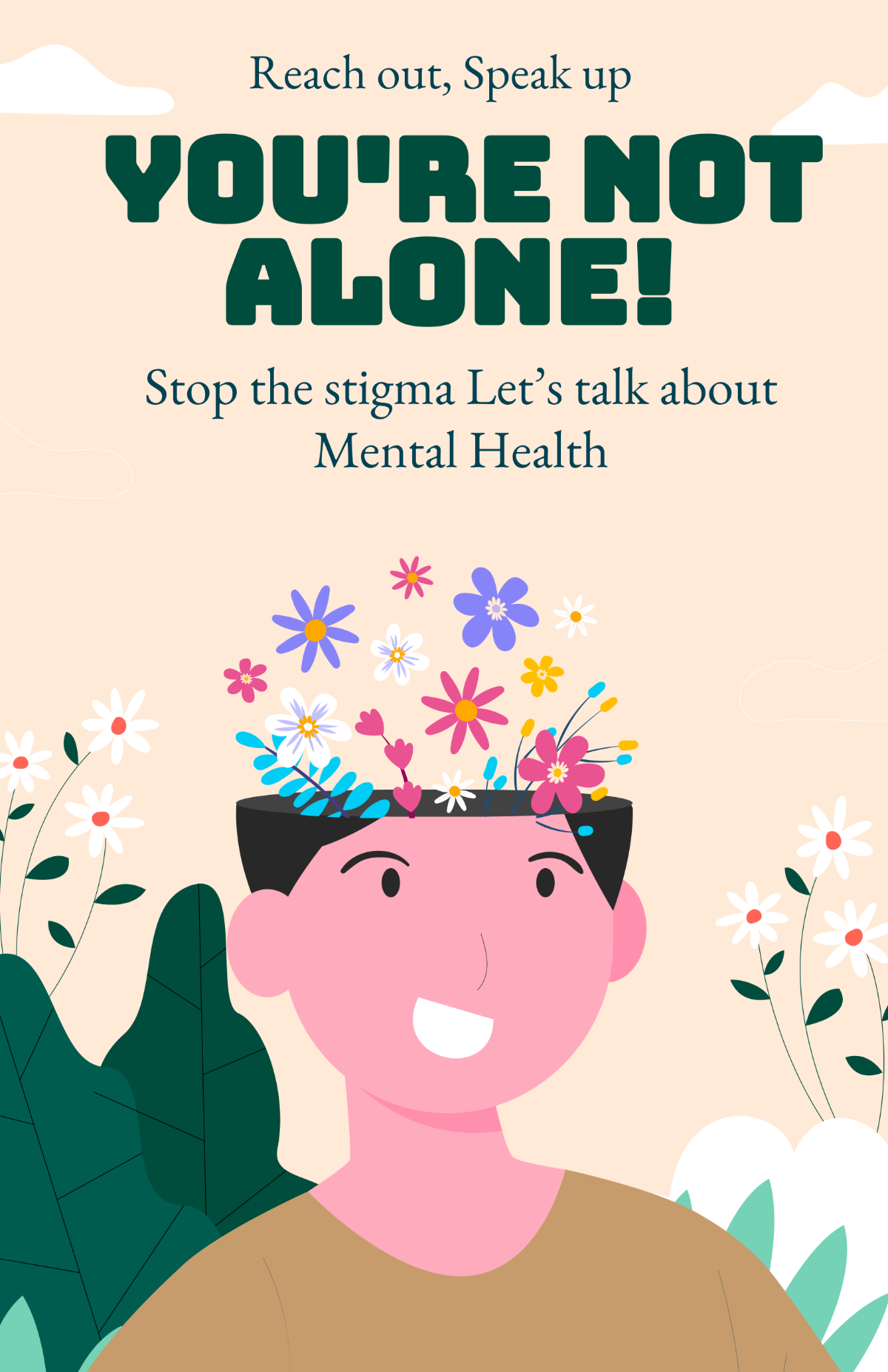 Mental Health Poster Template