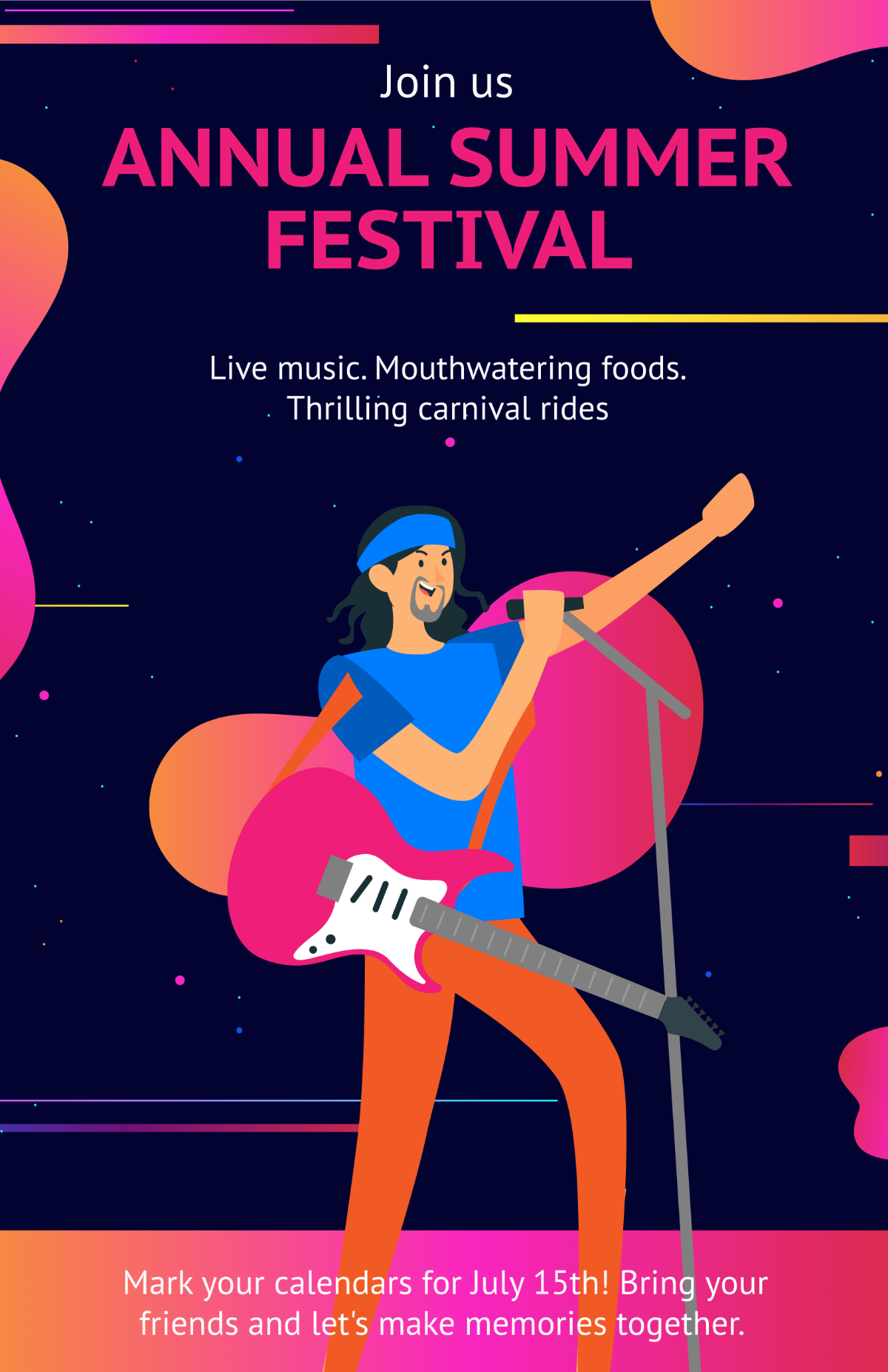 Free Festival Poster Template