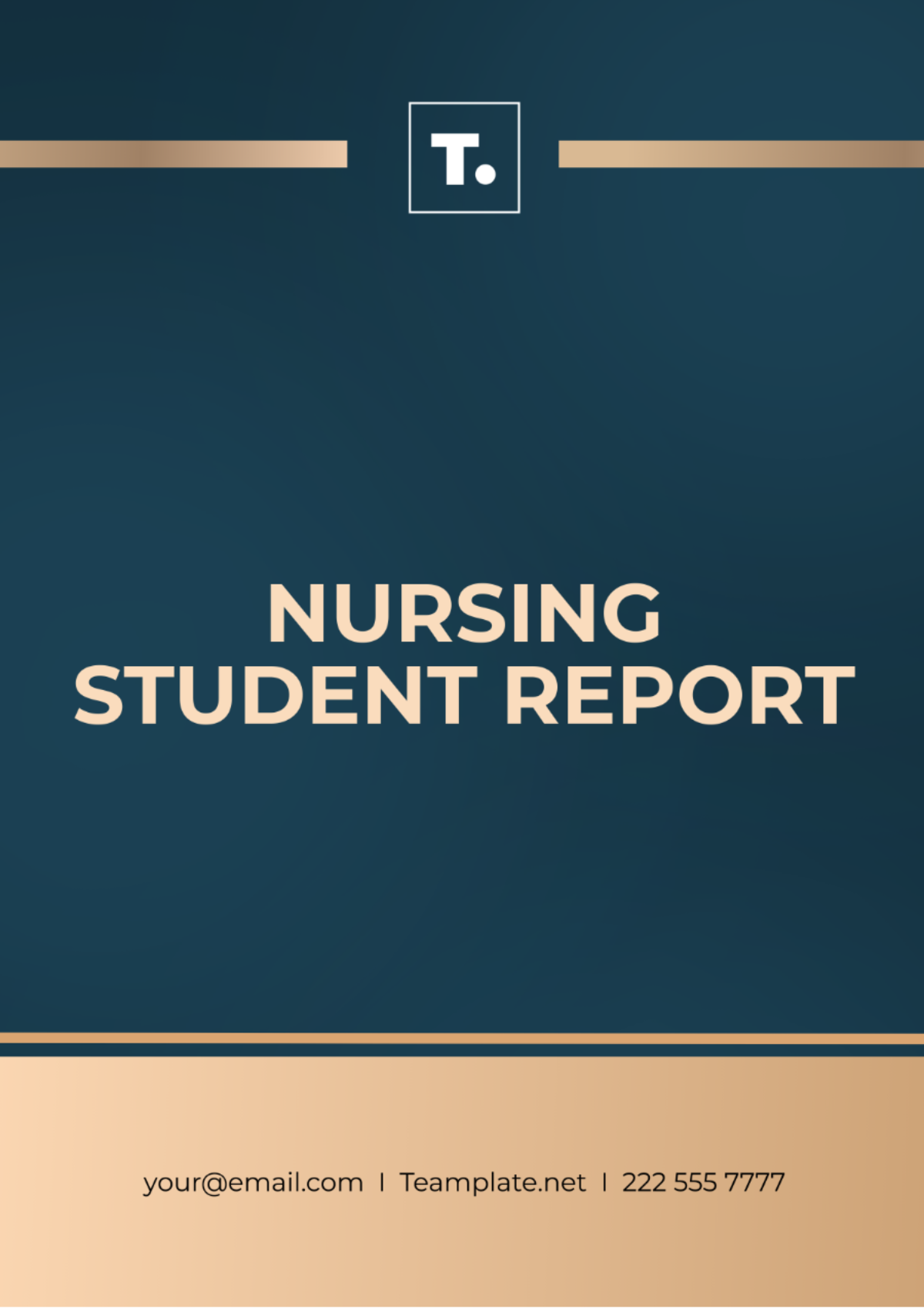 Nursing Student Report Template
