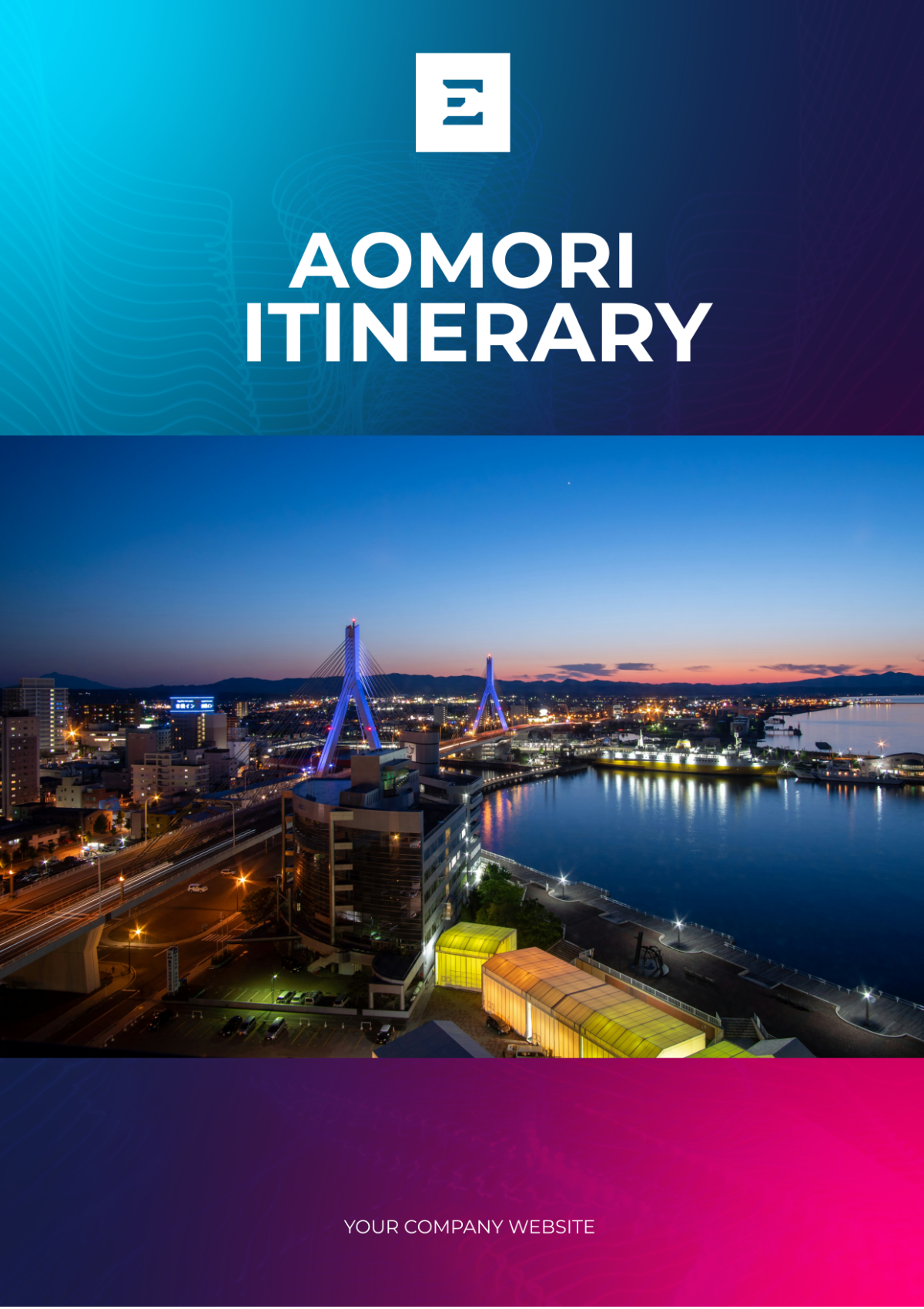 Free Aomori Itinerary Template