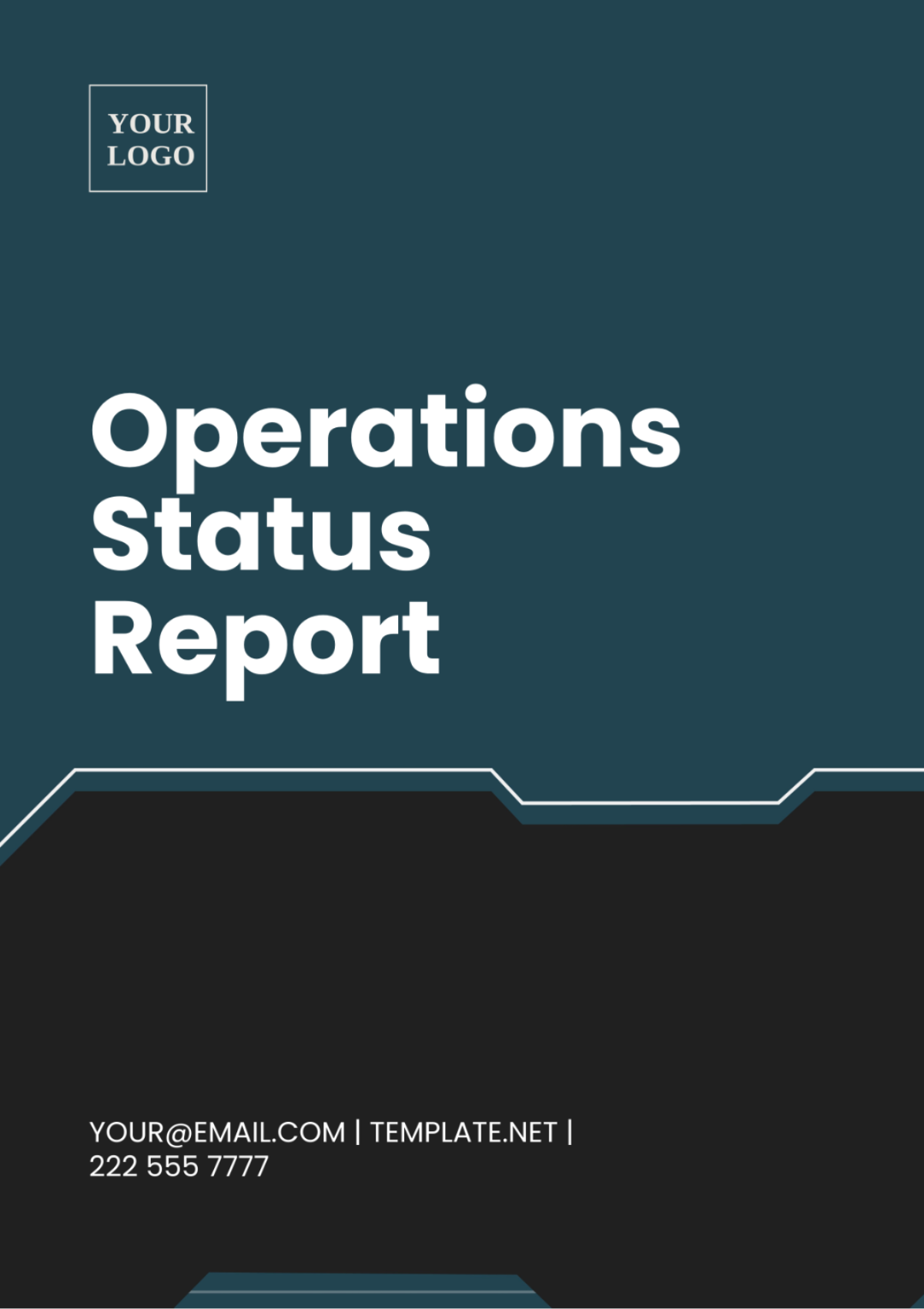 Free Operations Status Report Template