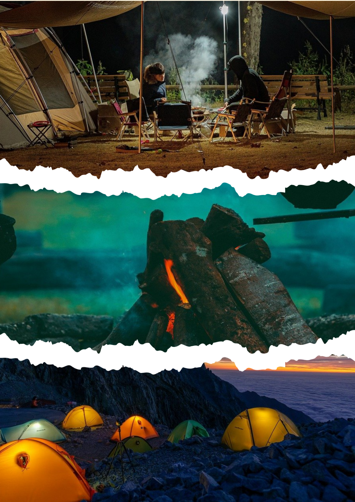 Free Adventure Photo Collage Template