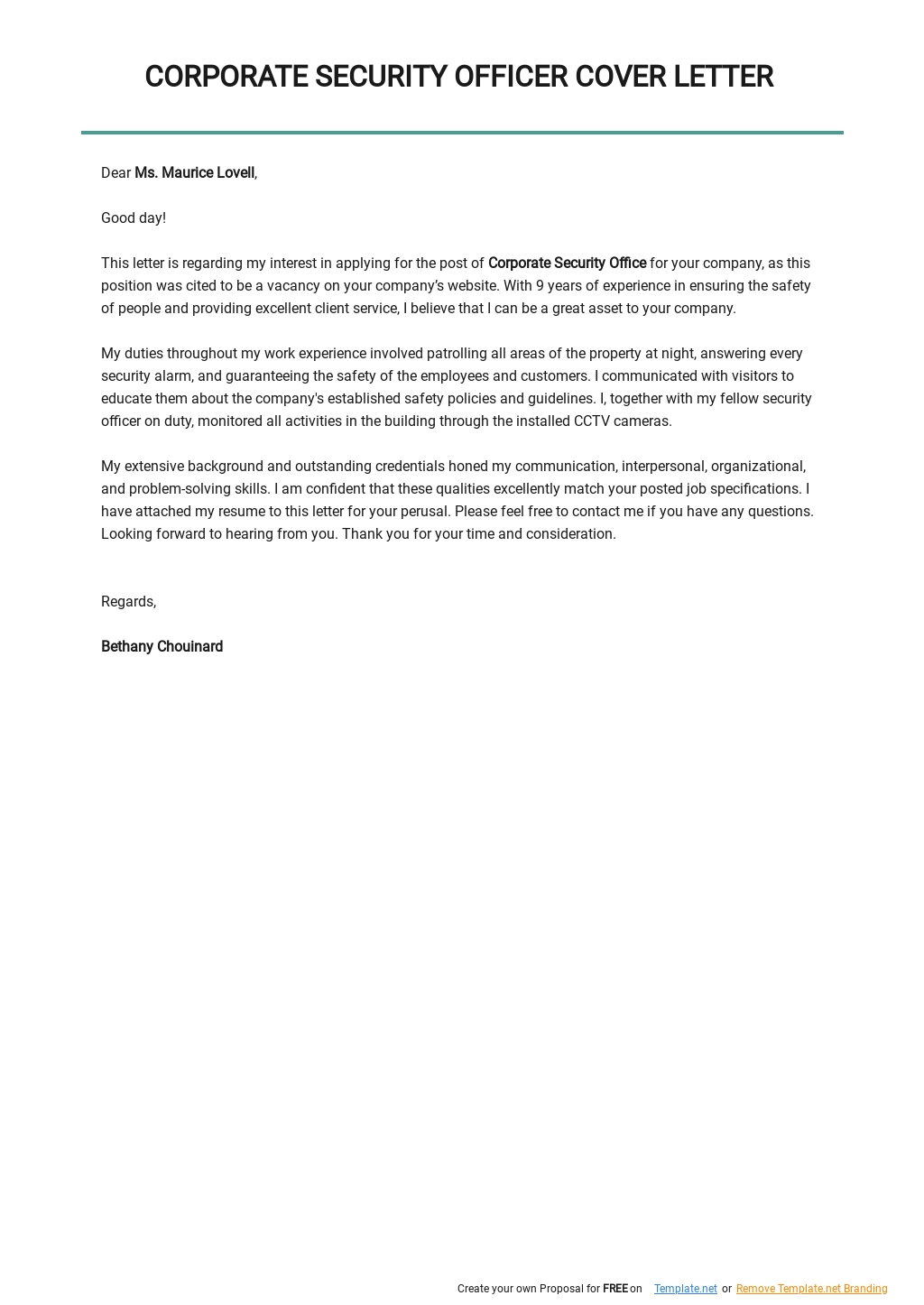 Corporate Security Officer Cover Letter Template.jpe