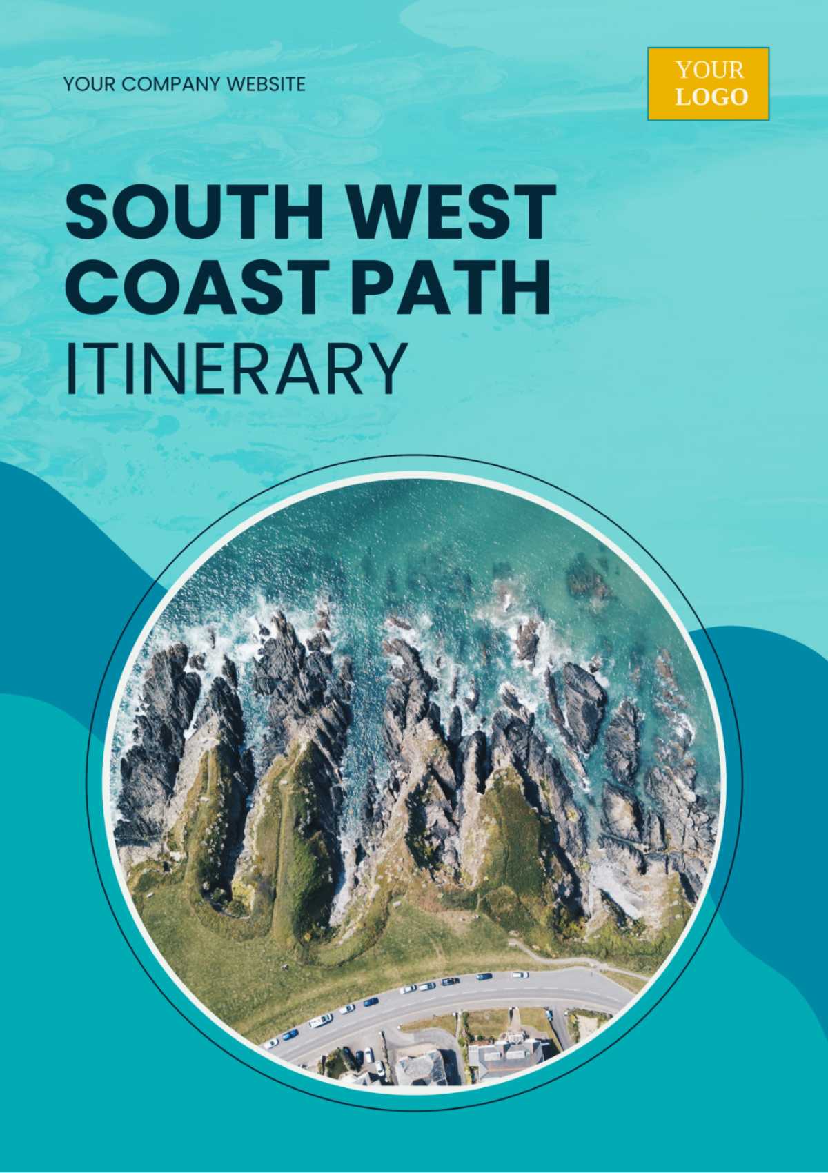 South West Coast Path Itinerary Template