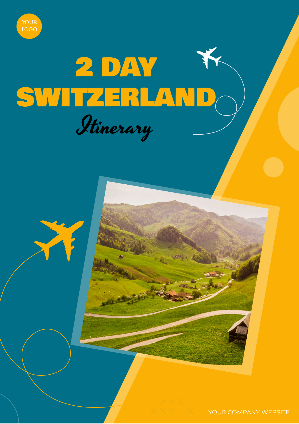 Free 2 Day Switzerland Itinerary Template