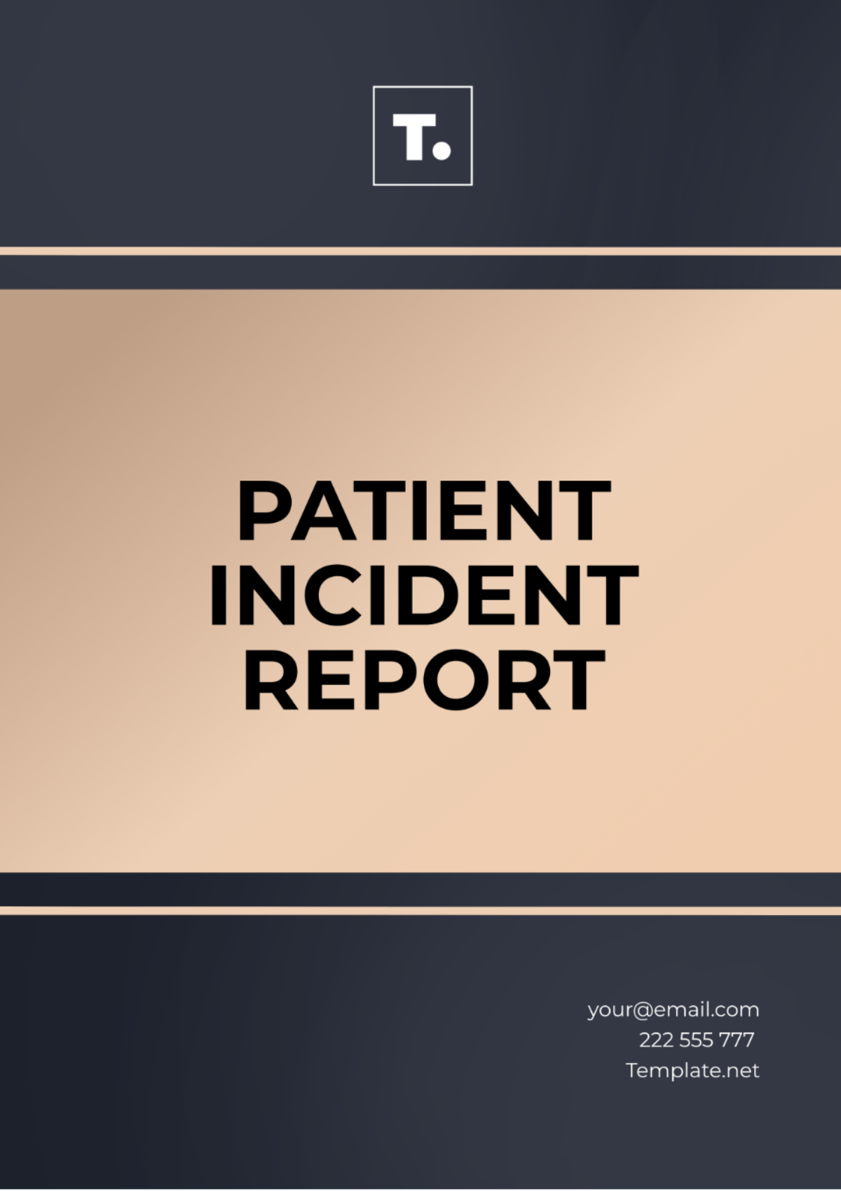 Patient Incident Report Template