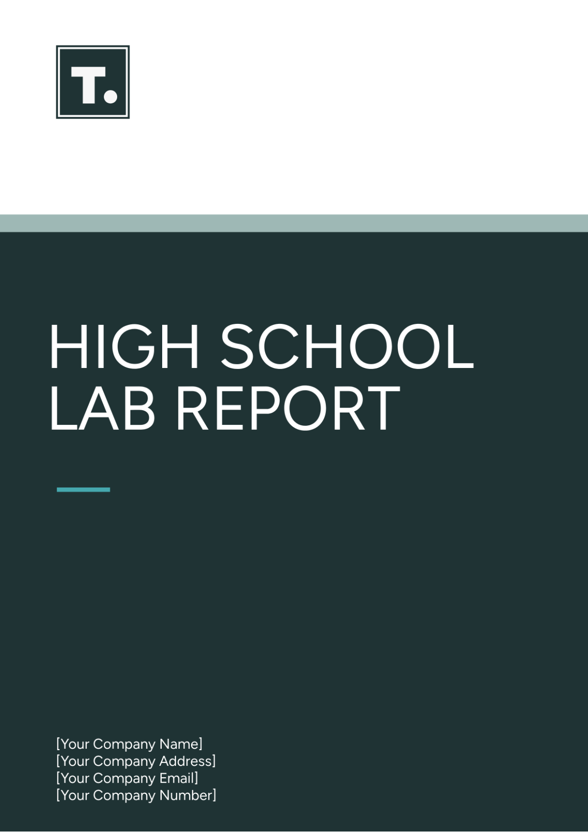 High School Lab Report Template - Edit Online & Download Example ...