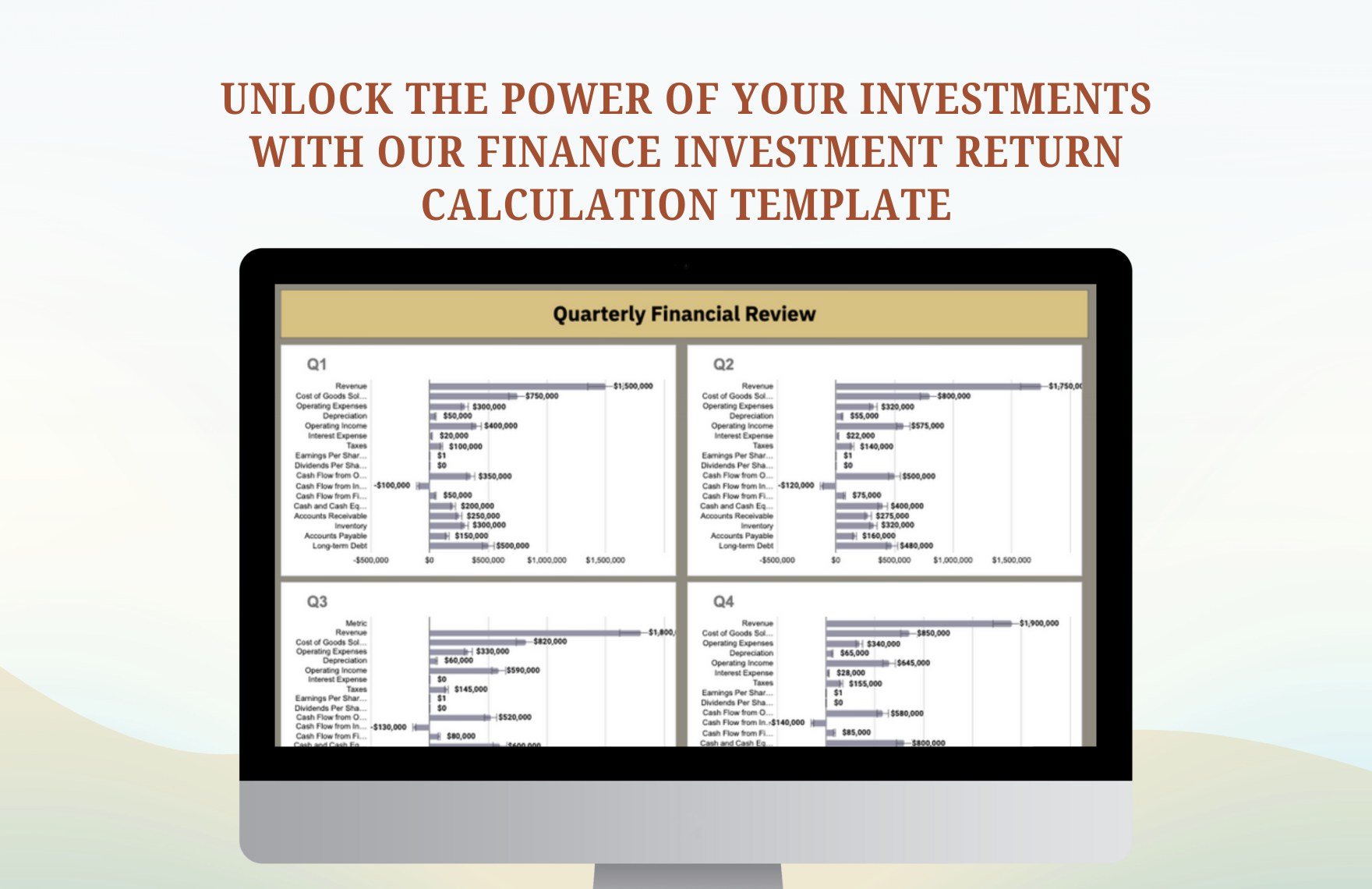 Quarterly Financial Review Template