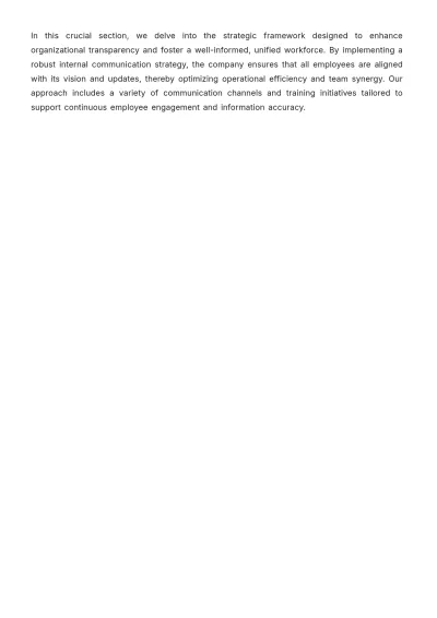 Free Travel Agency Communication Plan Template to Edit Online