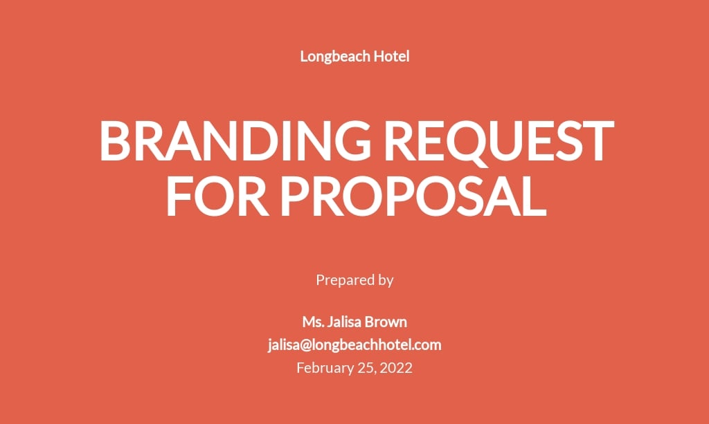 19+ FREE Branding Proposal Templates [Edit & Download]