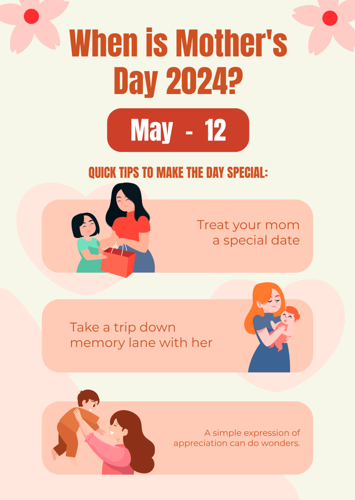 Free When is Mother's day 2024?