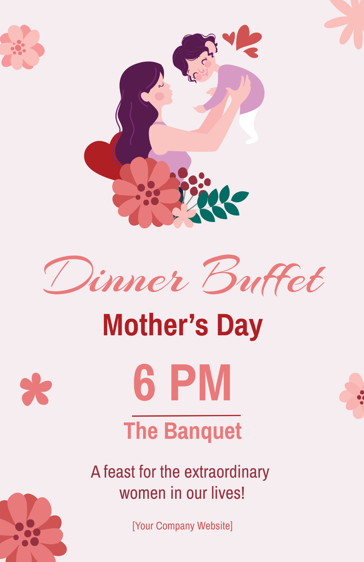 Free Mother's Day Poster Template