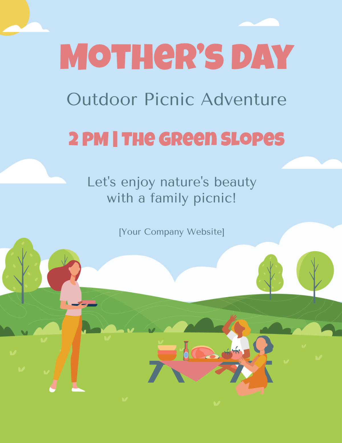 Mother's Day Flyer Template - Edit Online & Download