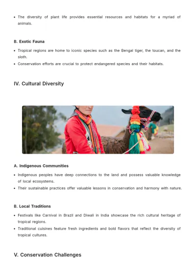 Free Tropical Article Template to Edit Online