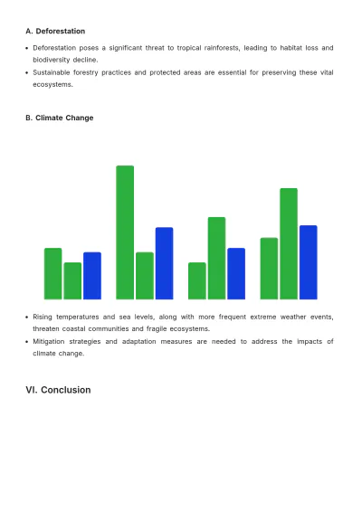 Free Tropical Article Template to Edit Online