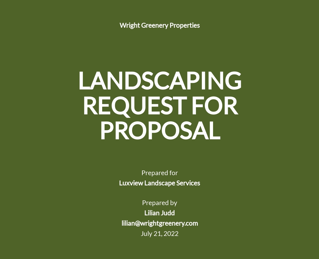 Squarespace Landscaping Template