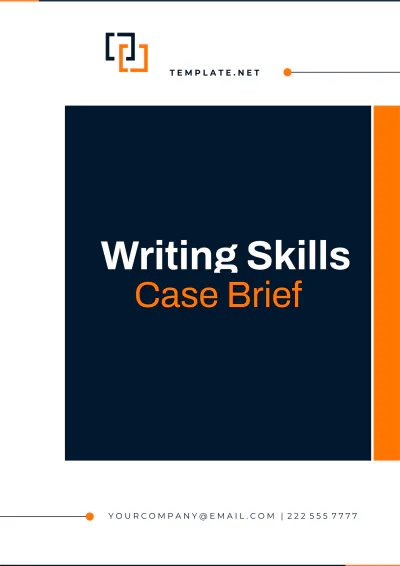 Free Writing Skills Case Brief Template to Edit Online
