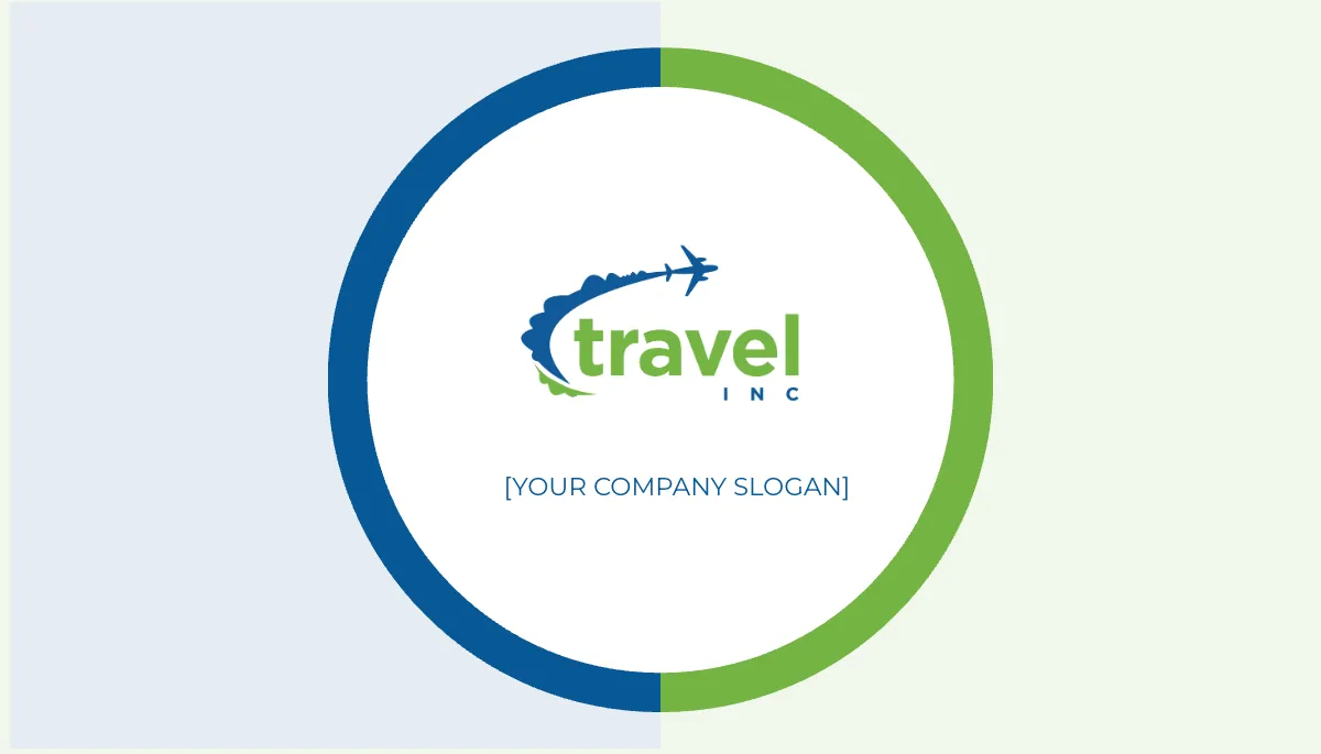 Free Air Travel Ticketing Agent Business Card Template to Edit Online