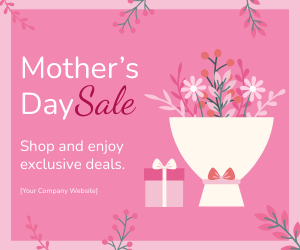 Mother's Day Ad Banner Template