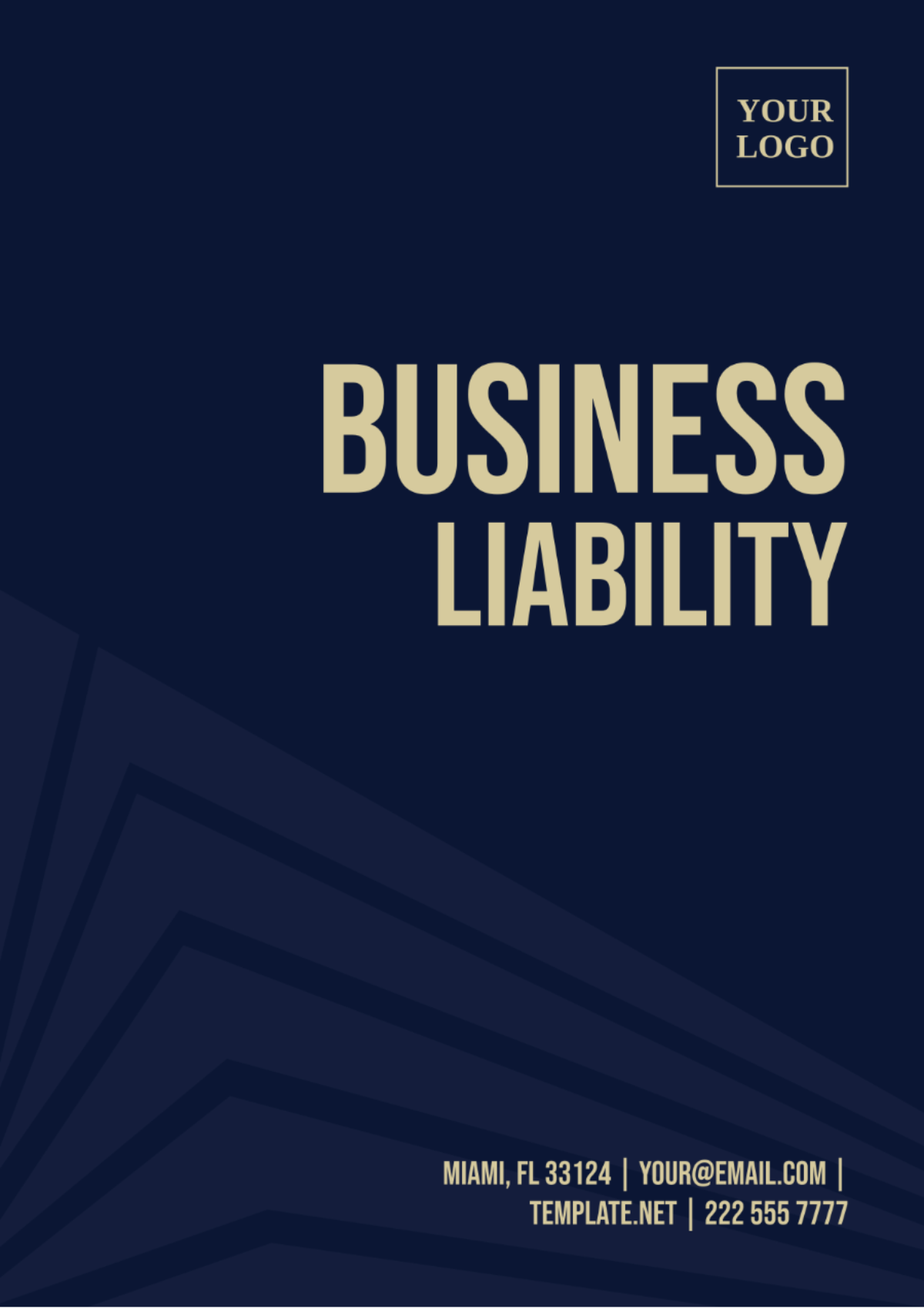 Business Liability Template