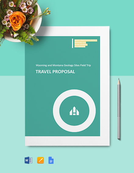 FREE Travel Business Proposal Template Word (DOC) PSD InDesign