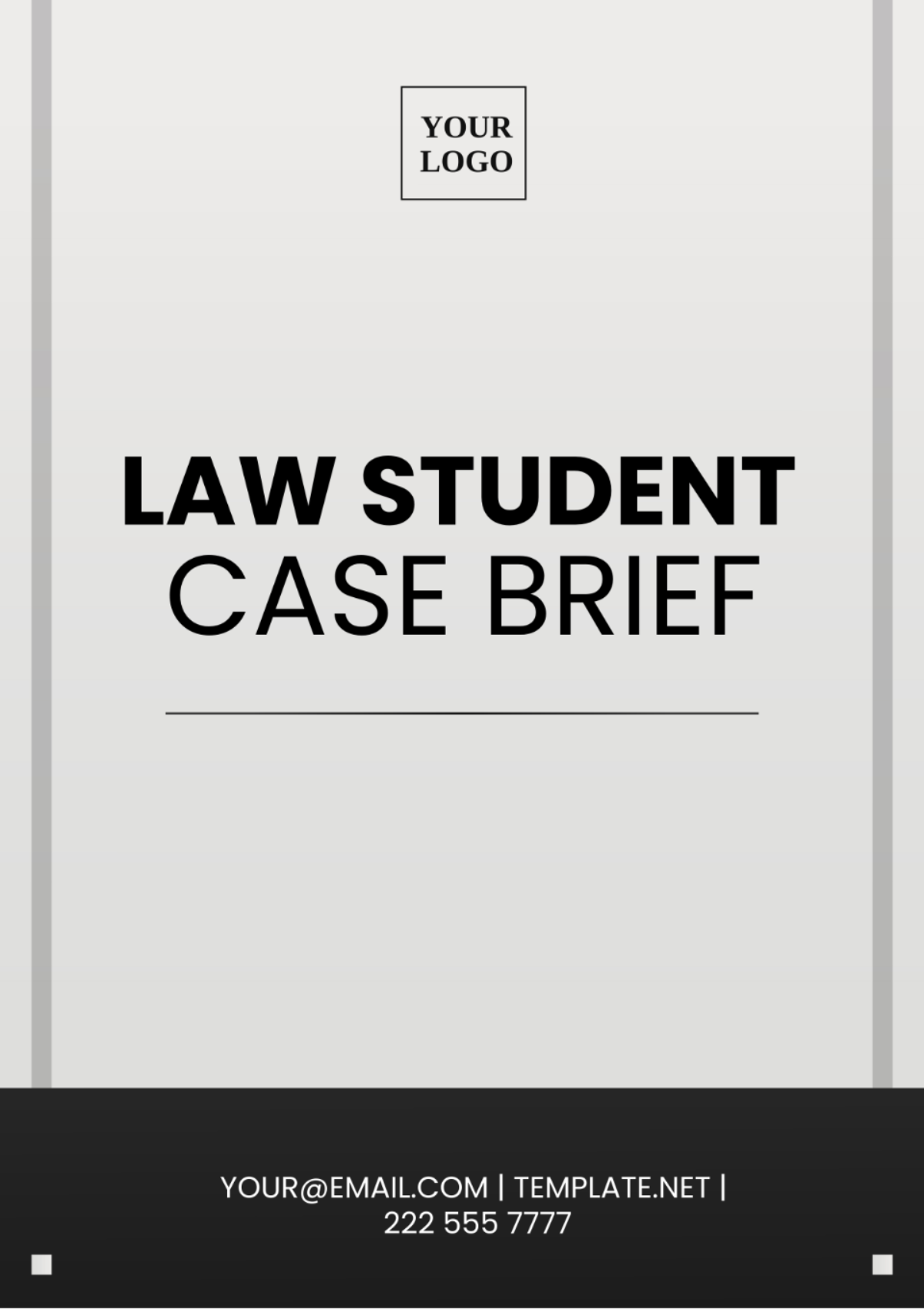 Law Student Case Brief Template - Edit Online & Download