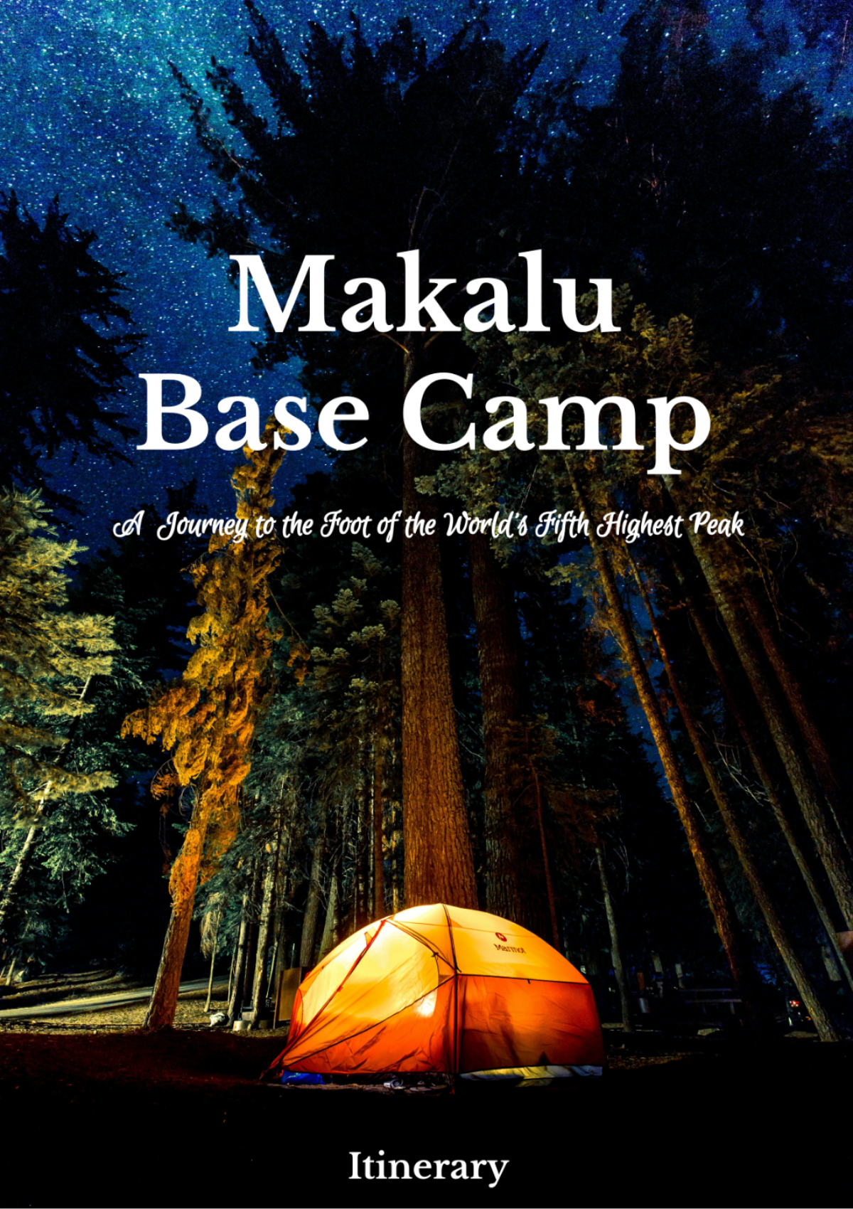 Free Makalu Base Camp Trek Itinerary Template