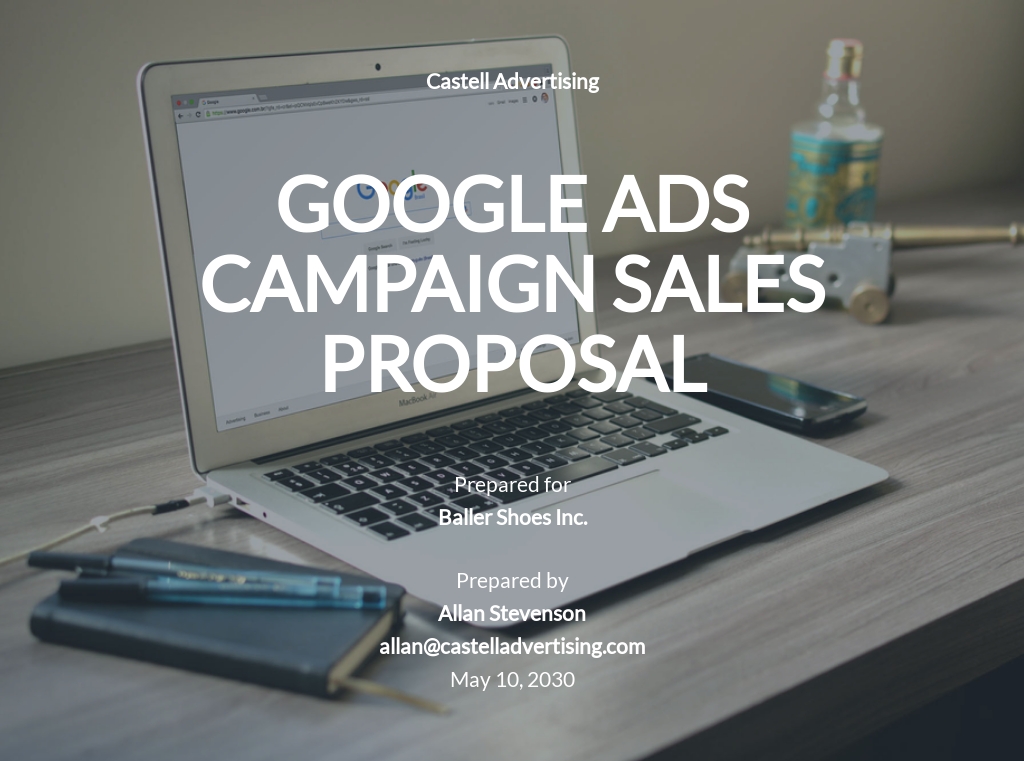 Advertising Sales Proposal Template - Google Docs, Word, Apple Pages
