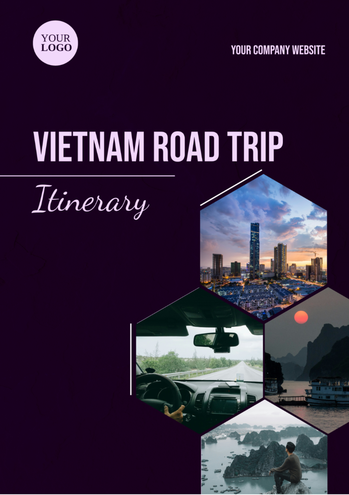 Vietnam Road Trip Itinerary Template