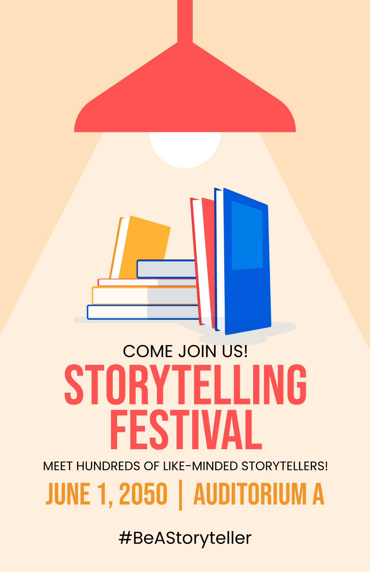 Storytelling Poster Template