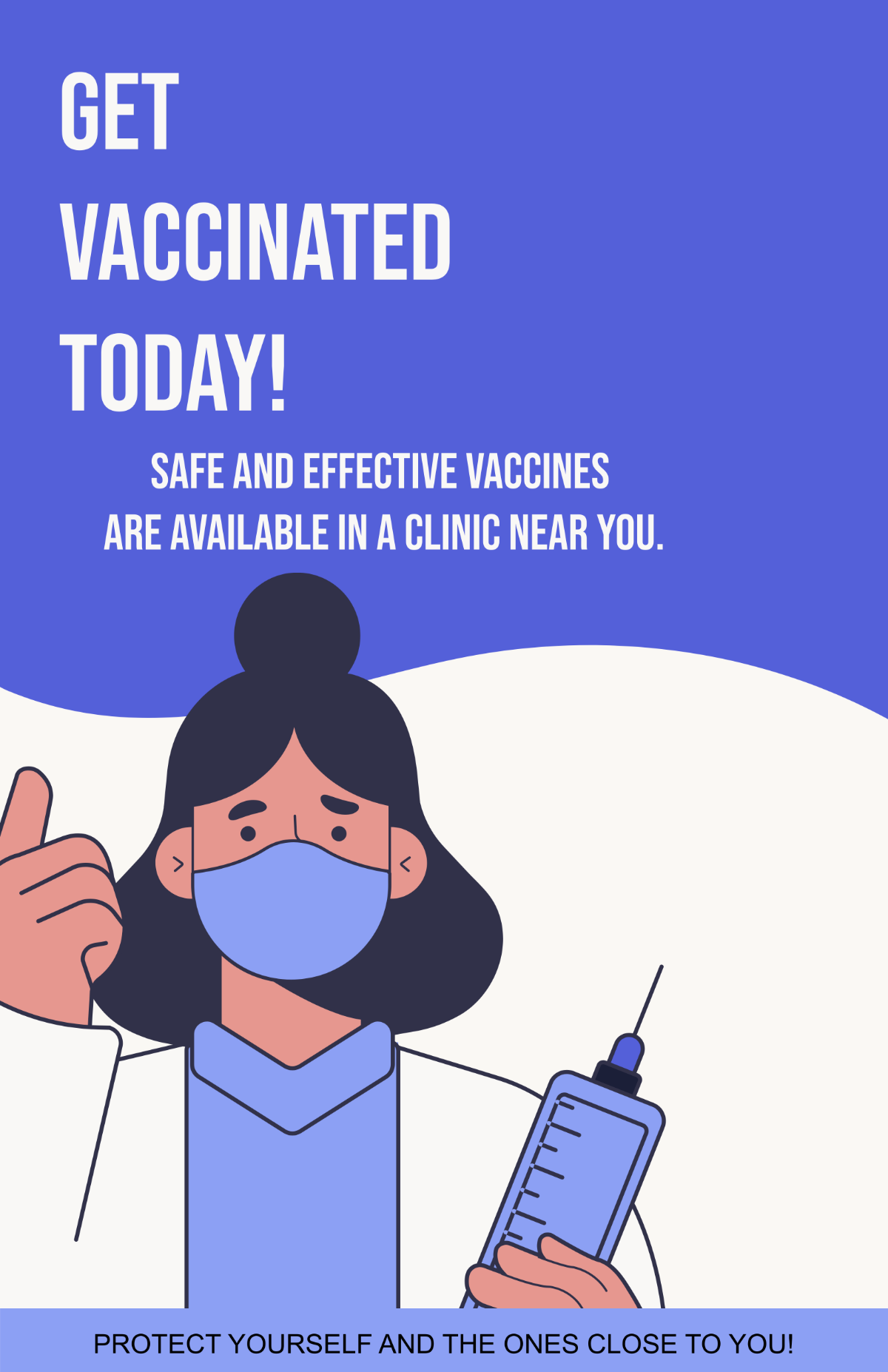 Vaccination Poster Template