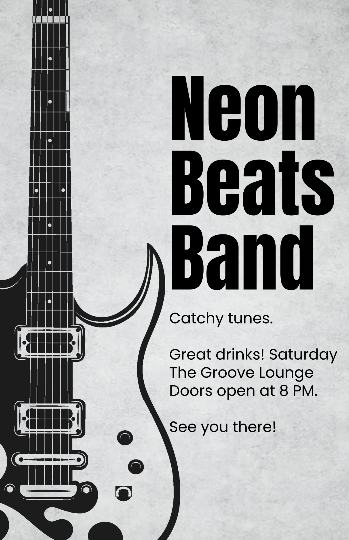 Band Poster Template