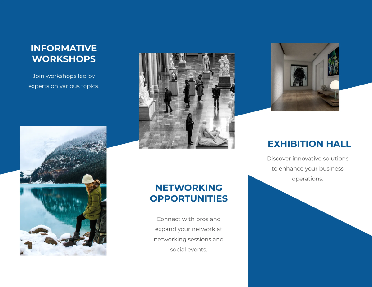 Free Travel Agency Conference Brochure Template to Edit Online