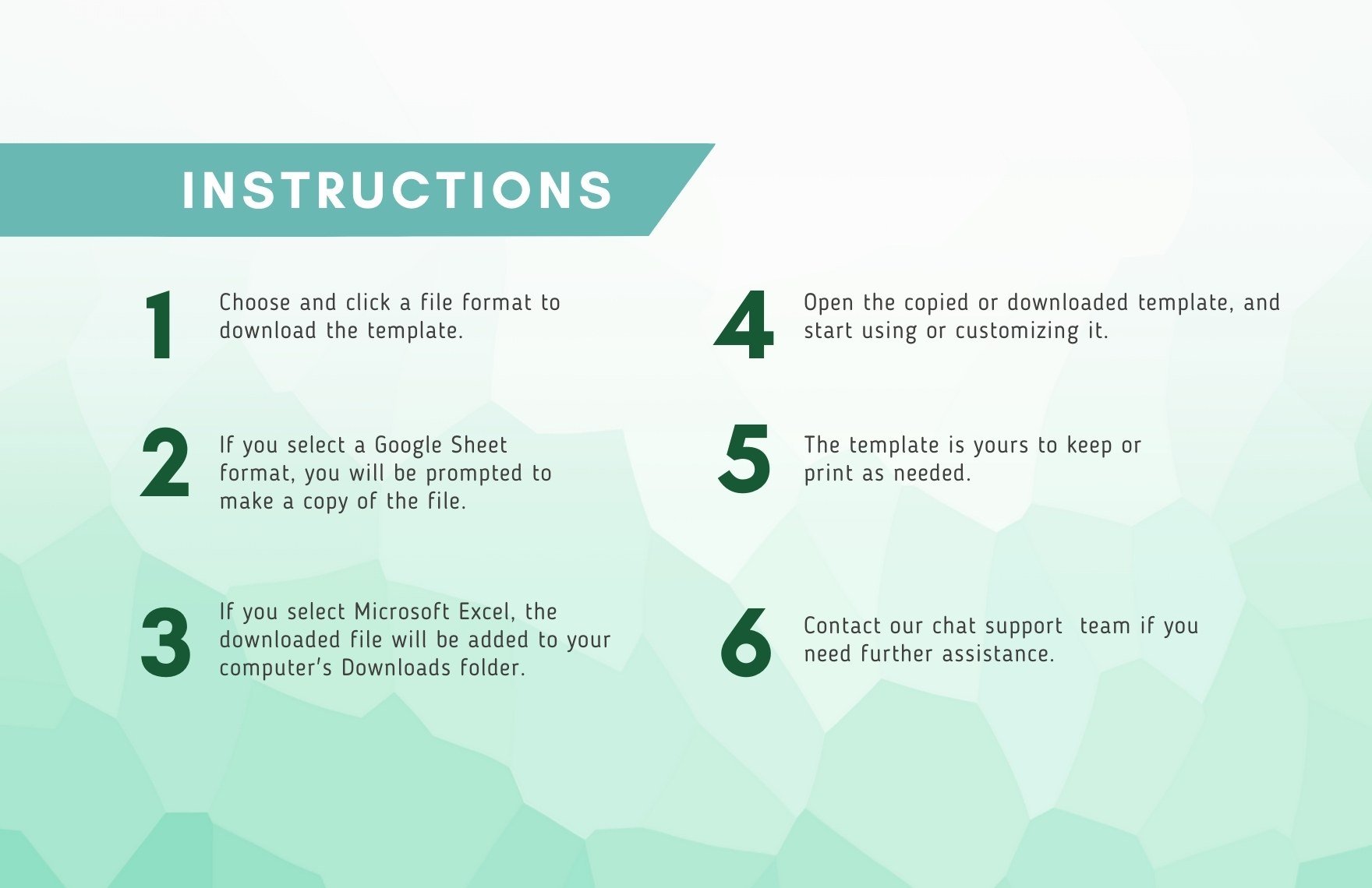 Consolidated Financial Reporting Template