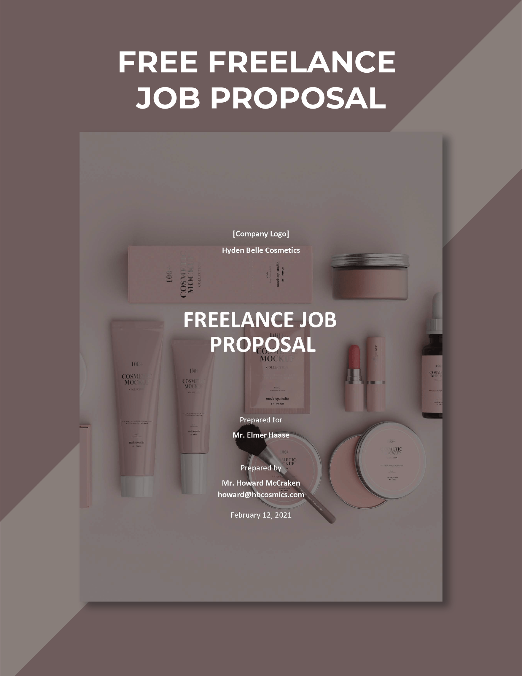 Freelance Job Proposal Template