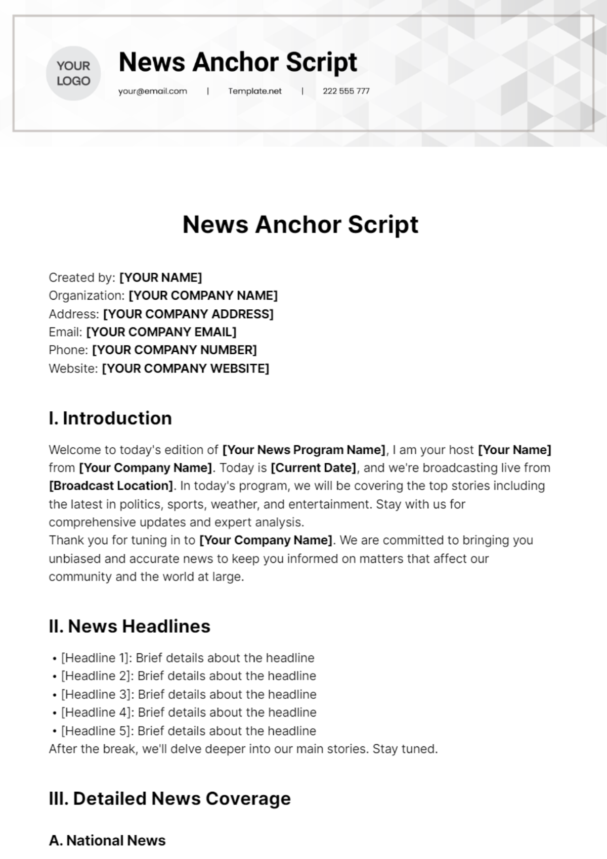 Page 189 Free Templates Examples Edit Online Download