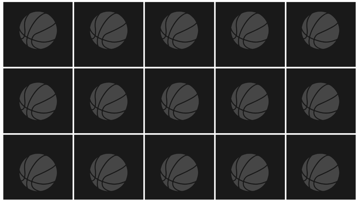 basketball black background