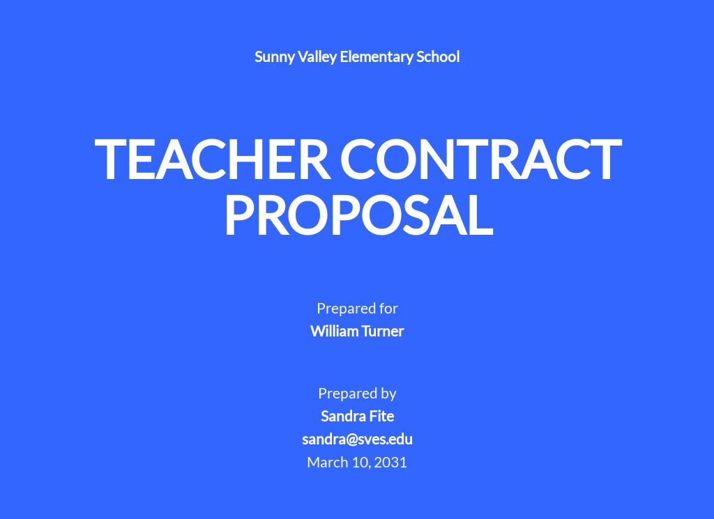 FREE Educational Proposal Templates in PDF Template net